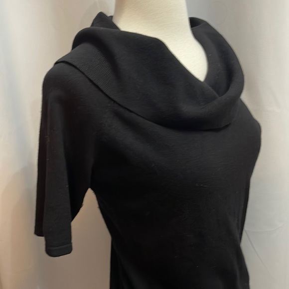 New York & Company! Make Bundle & Offer Black Cowl Neck Top - Picture 2 of 5